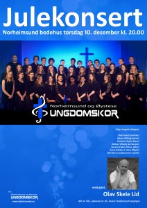 Julekonsert 15 plakat